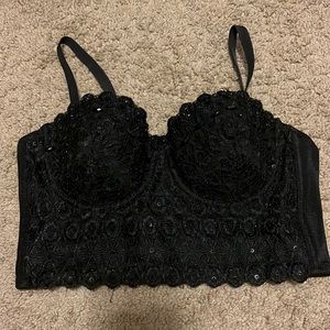 Corset crop top
